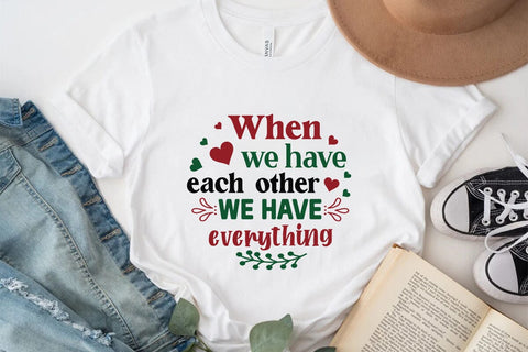 When we have each other we have everything SVG Angelina750 
