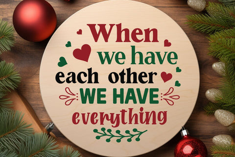 When we have each other we have everything SVG Angelina750 