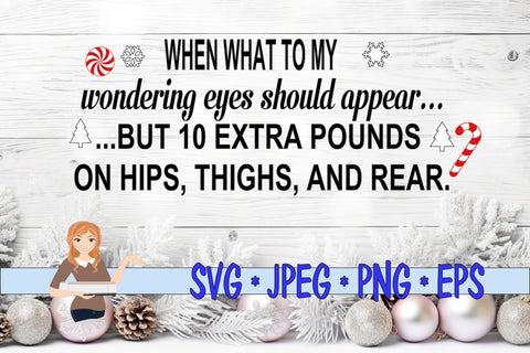 When What Should My Wondering Eyes Appear.... SVG Family Creations 