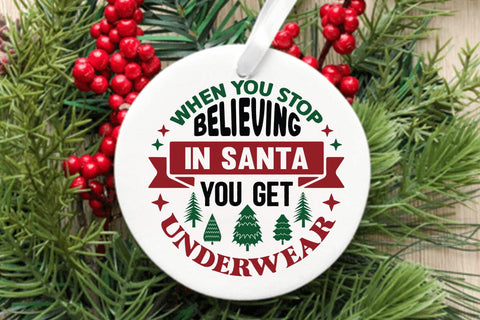 When you stop believing in santa you get underwear 2 SVG Angelina750 