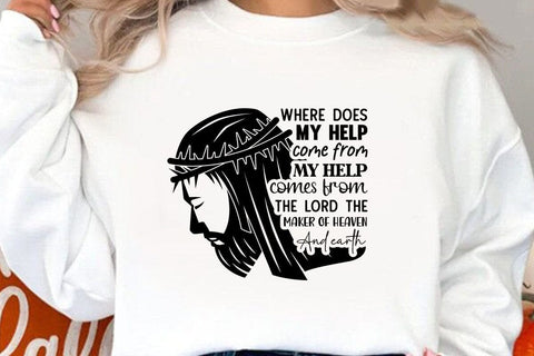 where does my help come from SVG Angelina750 