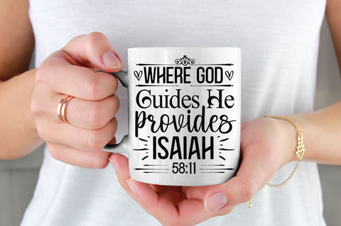 Where god guides he Svg Design SVG Regulrcrative 