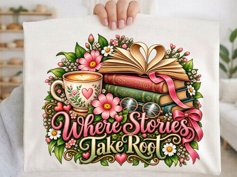 Where Stories Take Root PNG SVG artprintfile 