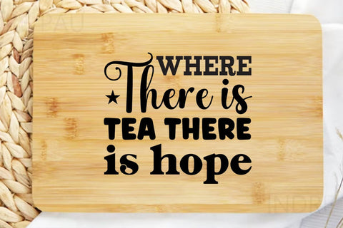 where there is tea there is hope SVG Angelina750 
