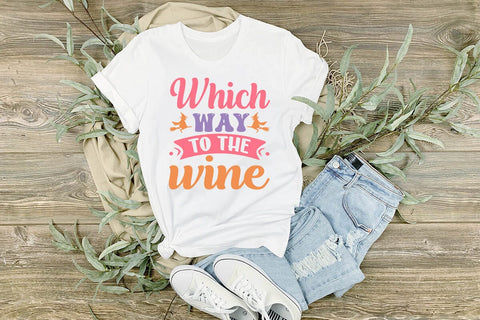 Which Way To The Wine SVG Angelina750 