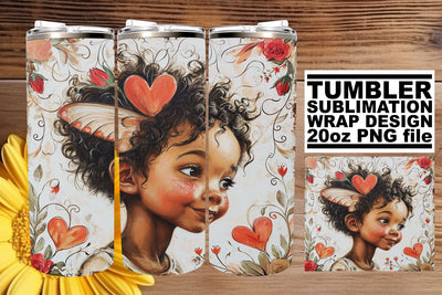 Whimsical 20oz Tumbler Sublimation Magic Sublimation afrosvg 
