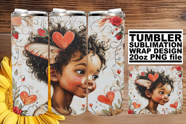 Whimsical 20oz Tumbler Sublimation Magic Sublimation afrosvg 