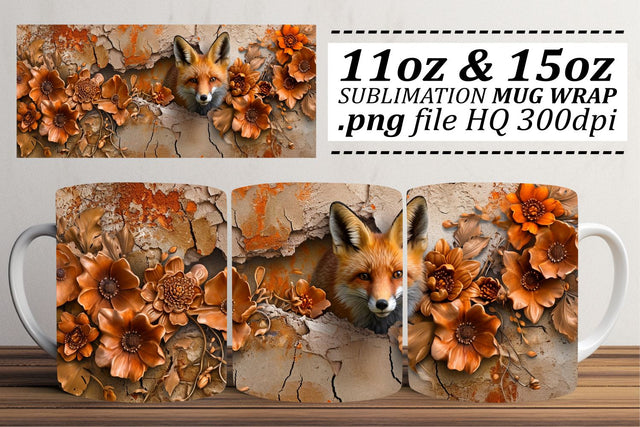 Whimsical 3D Animal Mug Collection for Sublimation Sublimation afrosvg 