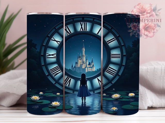 Whimsical Alice in Wonderland Tumbler Wrap, Alice in Wonderland Tumbler, Whimsical Design, 20oz Wrap, Sublimation Design, Fairy Tale Drinkware, Fantasy Cup, Mad Hatter Gift Sublimation Li Zamperini 