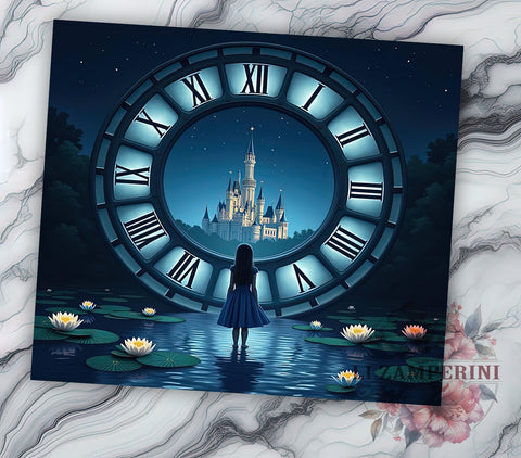 Whimsical Alice in Wonderland Tumbler Wrap, Alice in Wonderland Tumbler, Whimsical Design, 20oz Wrap, Sublimation Design, Fairy Tale Drinkware, Fantasy Cup, Mad Hatter Gift Sublimation Li Zamperini 