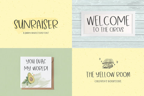Whimsical All Caps Font Mini Bundle Font Beck McCormick 