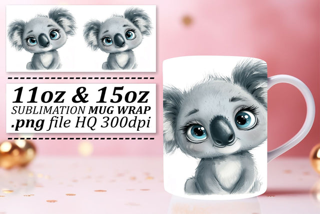 Whimsical Animal Adventures Mug Design - Sublimation 15oz Sublimation afrosvg 