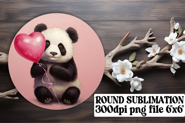 Whimsical Animal Balloon Circles: Sublimation Set Sublimation afrosvg 