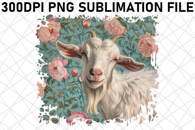 Whimsical Animal & Flower Pattern PNG Sublimation afrosvg 