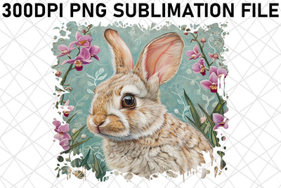Whimsical Animal & Flower Pattern PNG Sublimation afrosvg 