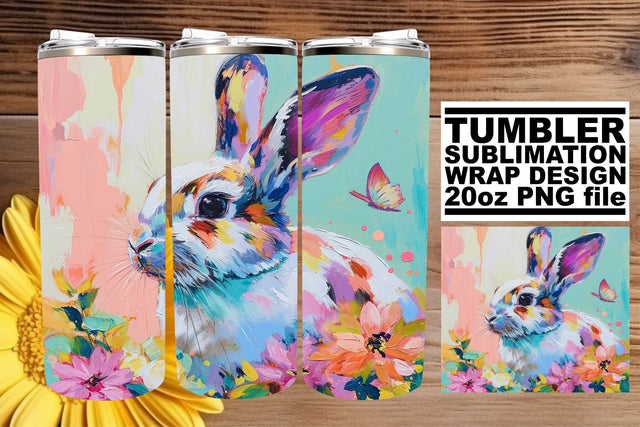 Whimsical Bunny-themed Sublimation Art Sublimation afrosvg 