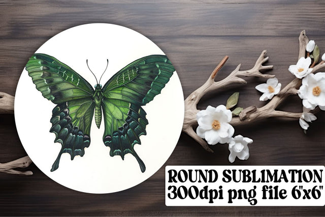 Whimsical Butterfly Sublimation for Keychains, Car Coasters, and More! Sublimation afrosvg 