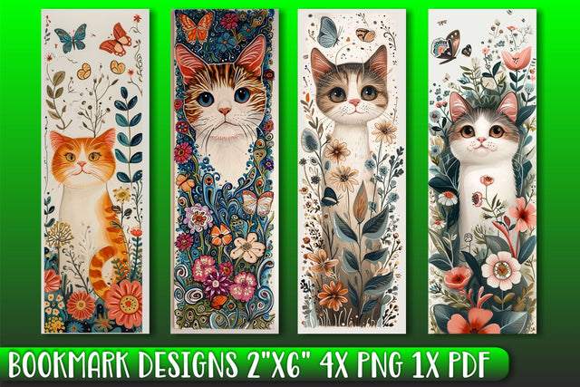 Whimsical Cat Art Sublimation Prints Sublimation afrosvg 