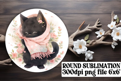 Whimsical Cat Car Coasters for Sublimation Creations Sublimation afrosvg 