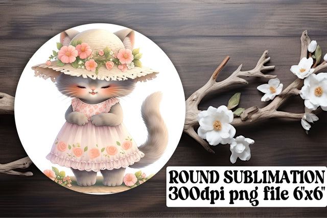 Whimsical Cat Car Coasters for Sublimation Creations Sublimation afrosvg 