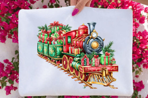Whimsical Christmas Clipart PNG Bundle Sublimation SVGArt 