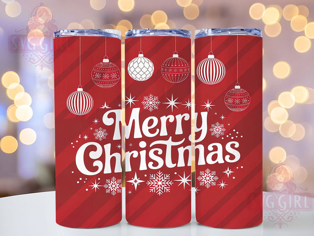 Whimsical Christmas Doodle Gift Tumbler, Holiday Coworker Gift Wrap, Festive Sublimation Design, Merry Christmas Cup, 20Oz Skinny Tumbler Wrap, Office Holiday Mug, Whimsical Christmas Art Sublimation SvggirlplusArt 