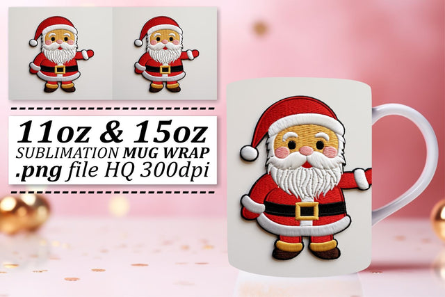 Whimsical Christmas Elegance: Sublimated 3D Sublimation afrosvg 