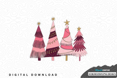 Whimsical christmas tree sublimation png design Sublimation Regulrcrative 