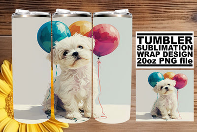 Whimsical Creature Carnival: Birthday Tumbler Design Sublimation afrosvg 