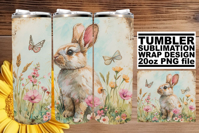 Whimsical Easter Bunny Artistry Sublimation afrosvg 