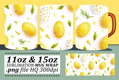 Whimsical Easter Egg Hunt Mugs | Spring Sublimation Sublimation afrosvg 