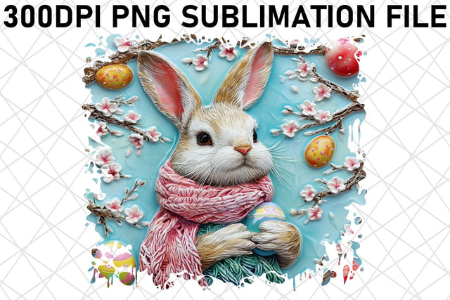 Whimsical Easter Friends 3D Graphics Sublimation afrosvg 