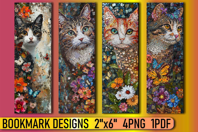 Whimsical Feline Sublimation Designs Sublimation afrosvg 