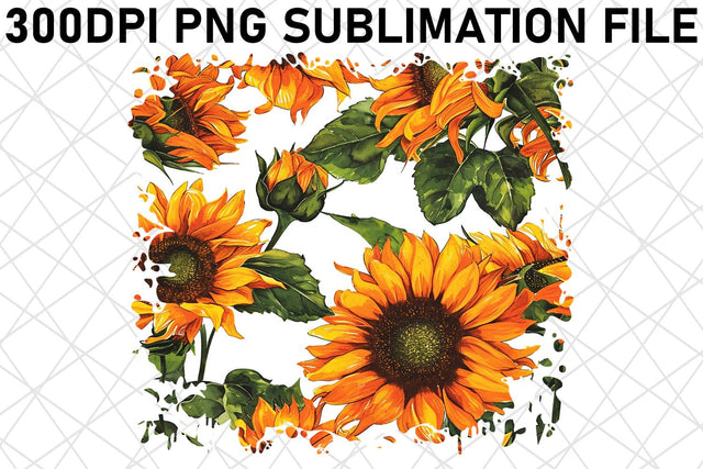 Whimsical Floral Pattern Design Sublimation afrosvg 