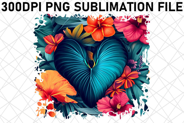 Whimsical Flower Pattern Art Sublimation afrosvg 