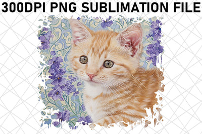 Whimsical Flowered Farm Critter Art Sublimation afrosvg 