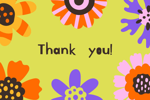 Whimsical Flowers PNG Clipart Sublimation Rin Green 