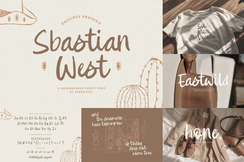Whimsical Font Bundle - 10 Fonts Font Timur type 