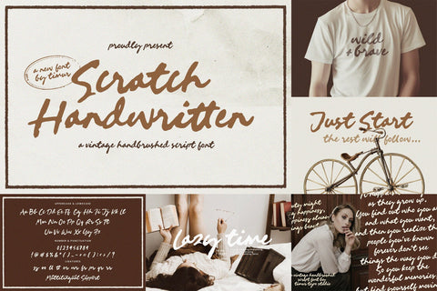 Whimsical Font Bundle - 10 Fonts Font Timur type 