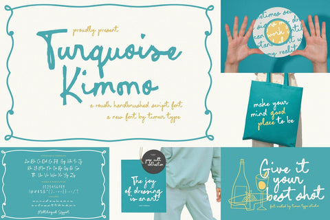 Whimsical Font Bundle - 10 Fonts Font Timur type 