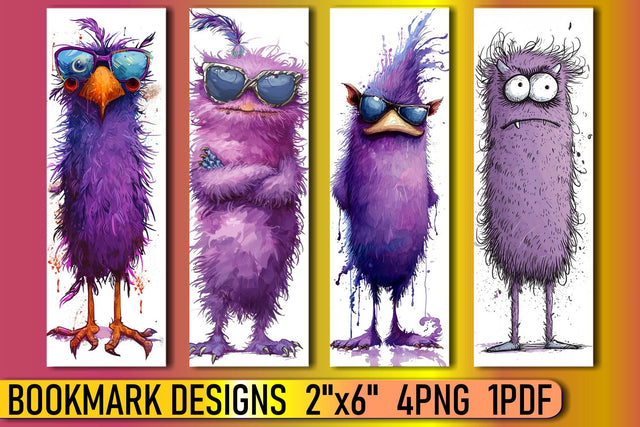 Whimsical Funny Creature Designs Sublimation afrosvg 