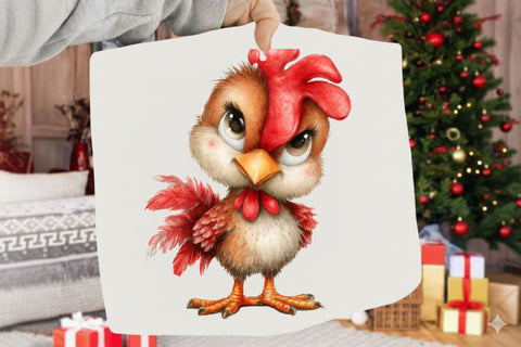 Whimsical Funny Farm Animals Clipart Sublimation SVGArt 