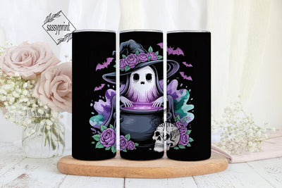 Whimsical Ghost Halloween 20oz Tumbler Sublimation sassyprint 