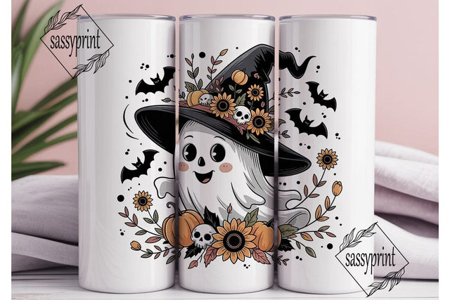 Whimsical Halloween 20oz Tumbler Wrap Sublimation sassyprint 