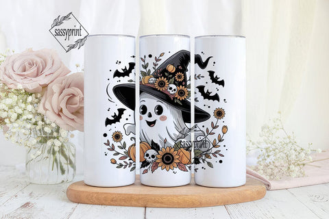 Whimsical Halloween 20oz Tumbler Wrap Sublimation sassyprint 
