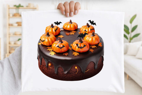 Whimsical Halloween Cake Clipart Bundle Sublimation SVGArt 