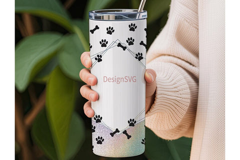 Whimsical Halloween Ghost 20oz Tumbler Sublimation DesignSVG 