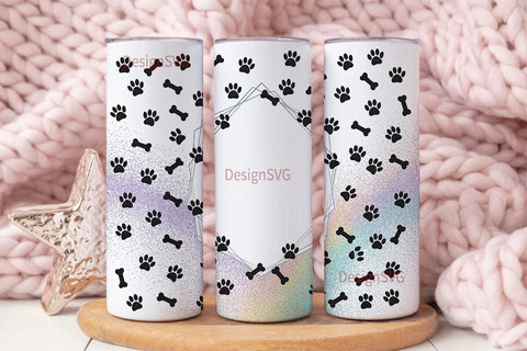Whimsical Halloween Ghost 20oz Tumbler Sublimation DesignSVG 