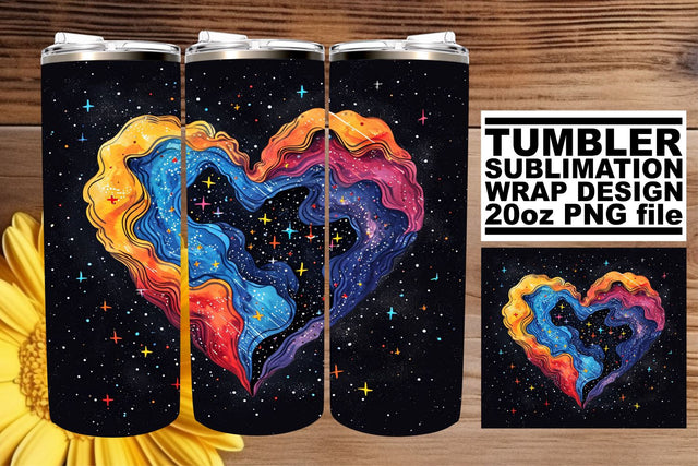 Whimsical Heart Decor - Sublimation Joy Sublimation afrosvg 