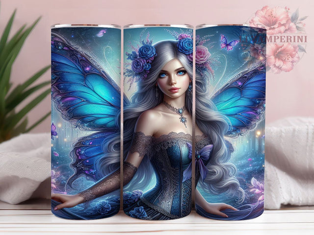 Whimsical Magical Fairy Tumbler Wrap, Fantasy Tumbler Design, Magical Fairy Tumbler, 20oz Sublimation Tumbler, Enchanted Forest Tumbler, Whimsical Fairy Tumbler Sublimation Li Zamperini 